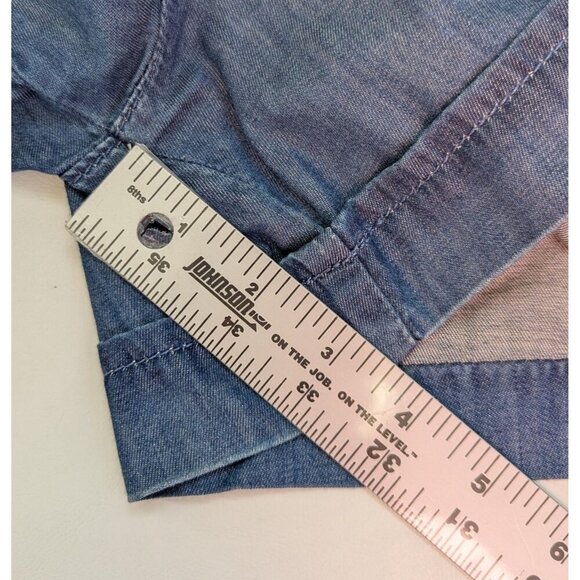 Gap Bottega Women's Paperbag, Pleated Front Belted Shorts Size 2/26 - Picture 7 of 7